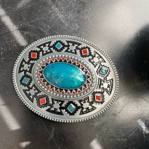 Aztec Belt Buckle